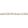 Fire polished Round 4mm Crystal Gold Lined Fire polished Round 4mm Crystal Gold Lined